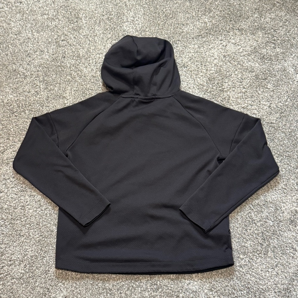 Women’s Patagonia Quiet Ride Black Pullover Hoodie Size M Outdoor Hiking - Picture 2 of 6